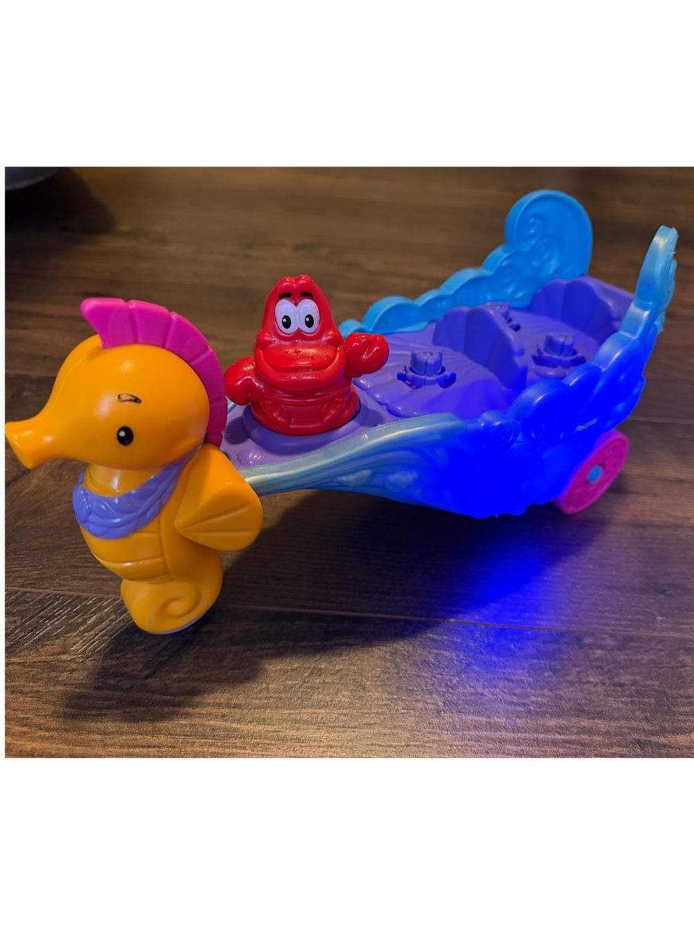 Disney Little People Ariel's Underwater Adventure toy with‎ red crab character